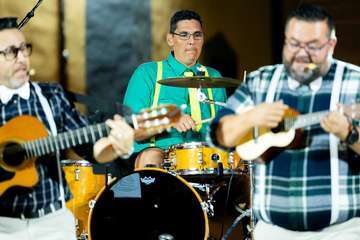  La Murgota de Telde estrena con éxito en Gáldar su espectáculo 'Los chicos del coro'/TA.